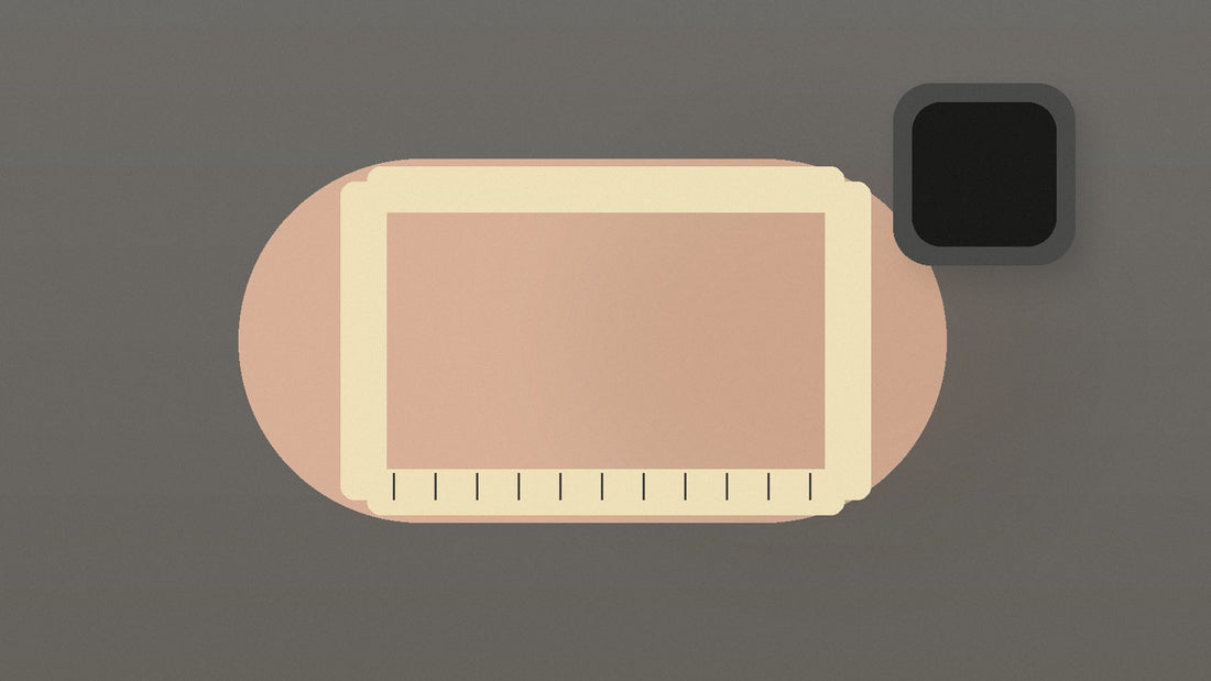 Wrist measuring guide with measuring tape for Apple Watch band sizing