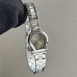 IEKE Slate Grey Dial Tapered Steel Bracelet Watch - Cold Aesthetic Modern Watch for Women