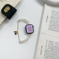 Transparent bow jewellery Apple Watch band