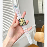 Confetti Soft Silicone Band + Bumper Case for Apple Watch – 3 Colors