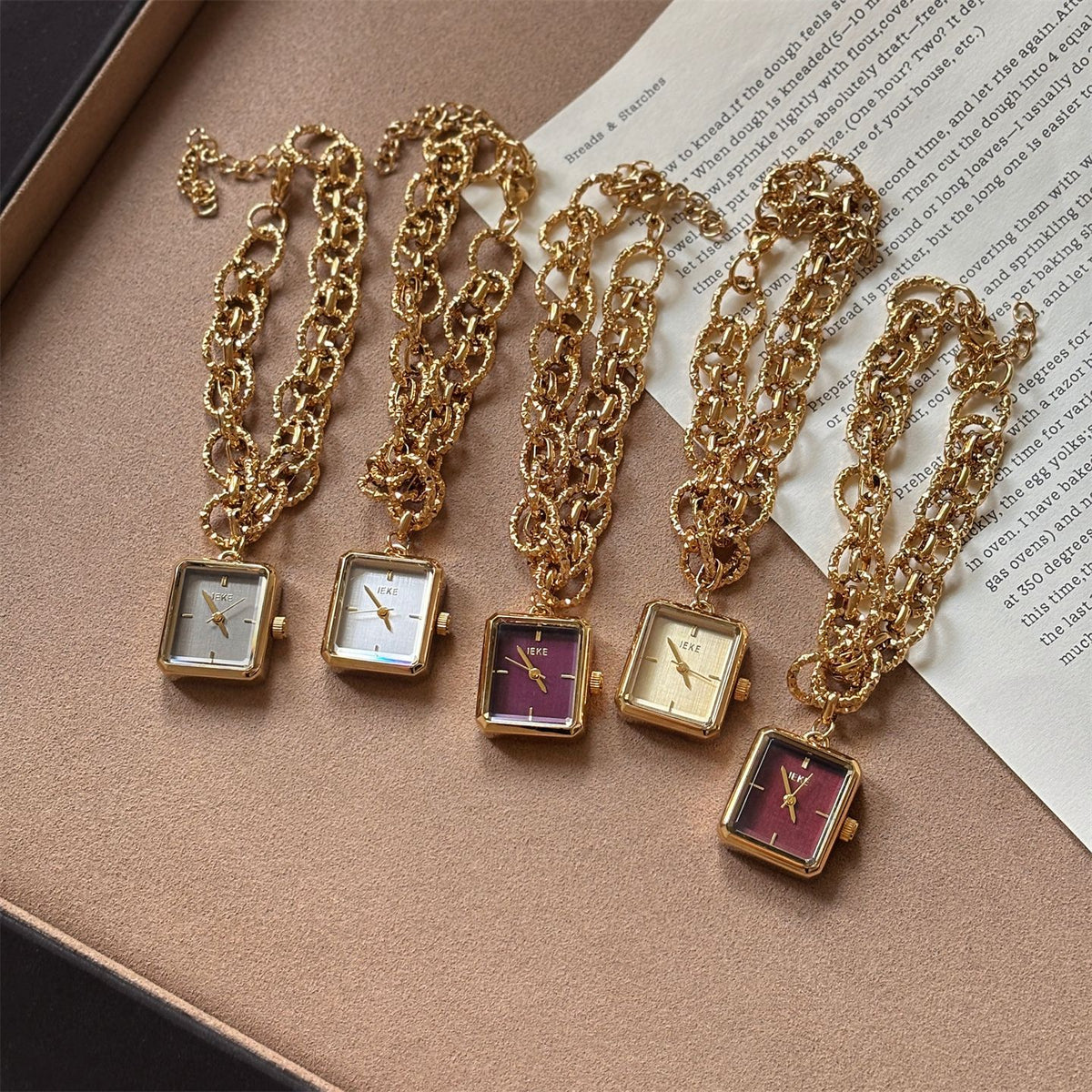 IEKE designer chain bracelet watch collection with five dial colors