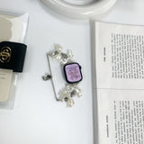 Crystal Bow & Pearl Bracelet Band for Apple Watch – 5 Styles