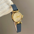 IEKE Minimalist Round Slim Band Collegiate Watch - Preppy Everyday Quartz Watch for Women