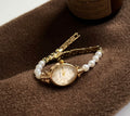 Vintage Natural Freshwater Pearl Bracelet Watch - Dainty Jewelry Quartz Watch for Women